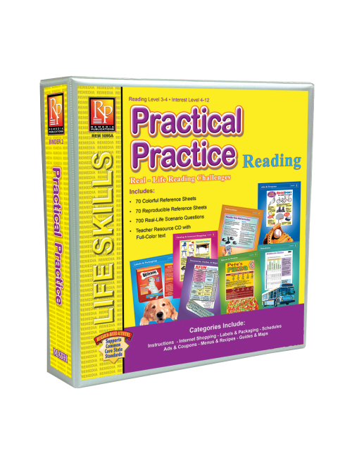 Practical Practice Reading: Life Skills (Binder & Resource Downloads)