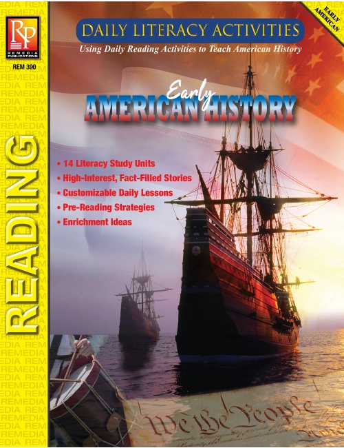 Daily Literacy Activities: Early American History Reading