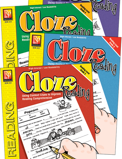 Cloze Reading (4-Book Set)