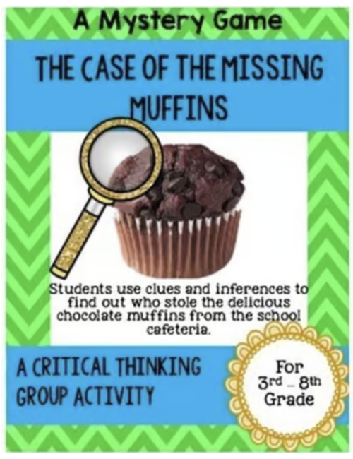 A Mystery Game: The Case of the Missing Muffins