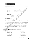 Basic Equations: Applied Math Series