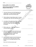 Menu Math: Old-Fashioned Ice Cream Parlor (+, -)