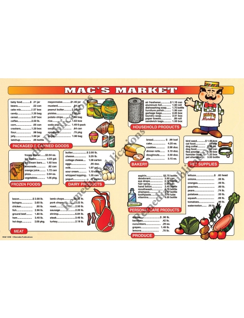 Market Math (6 Extra Price Lists)