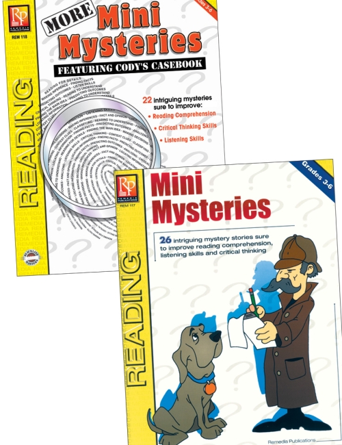 Mini Mysteries (2 Books & 2 Audio Downloads Set)