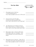 Math Word Problems (Gr. 1-2)