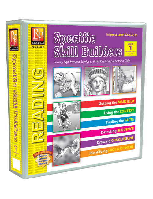 Specific Skill Builders: Level 1 (Binder & Resource Downloads)