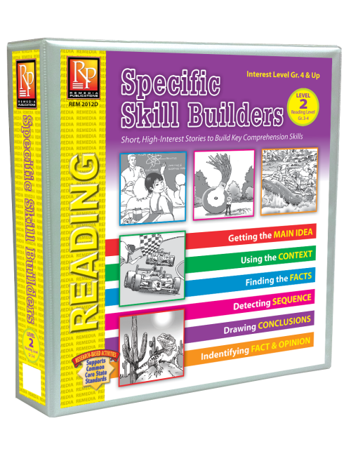 Specific Skill Builders: Level 2 (Binder & Resource Downloads)