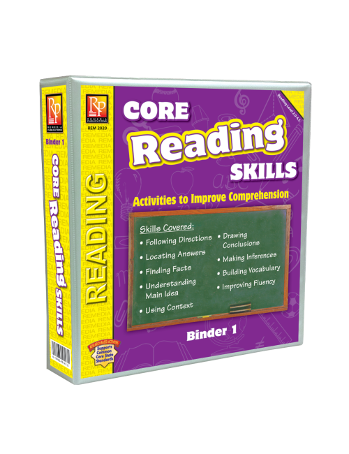 Core Reading Skills Program (Binder, Audio & Resource Downloads)