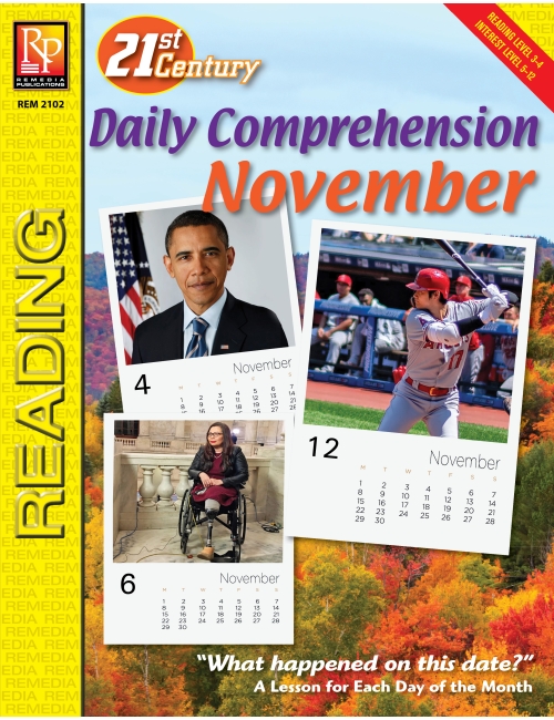 November Daily Comprehension - 21st Century