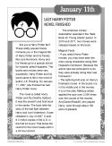 21st Century JANUARY DAILY COMPREHENSION - High Interest Reading Activities