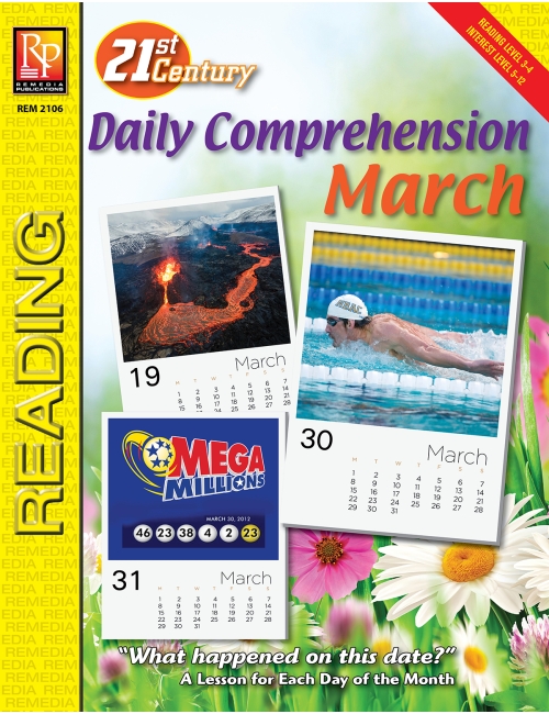 21st Century MARCH DAILY COMPREHENSION: High Interest Reading Activities