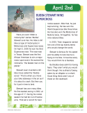 21st Century APRIL DAILY COMPREHENSION: High Interest Reading Activities