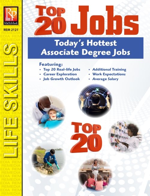 Top 20 - Associate Degree Jobs | Life Skills & Career Planning | Activities