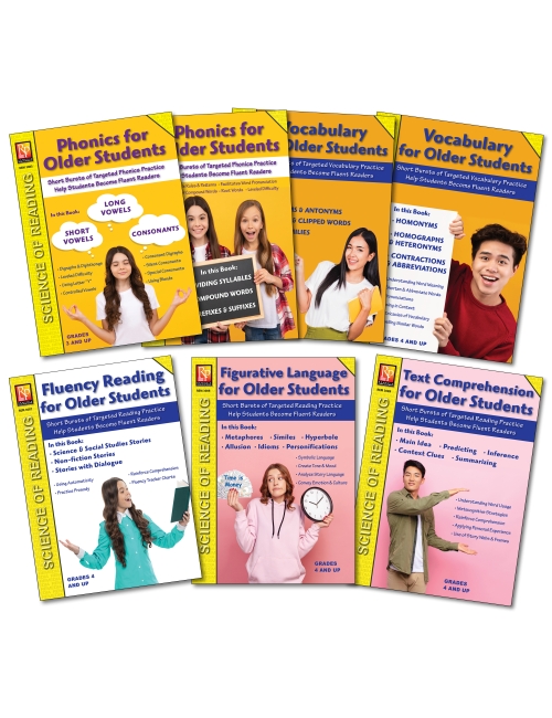 Science of Reading for Older Students 7-Book Set