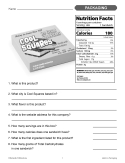 LABELS & PACKAGING: Practical Practice Reading & Life Skills - Activities