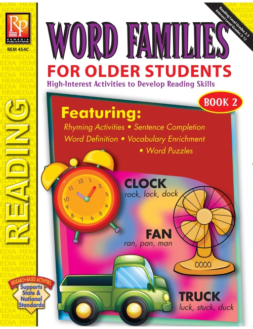 Word Families For Older Students (Book 2)