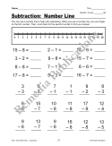 Easy Timed Math Drills: Subtraction