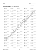 Timed Math Drills: Division