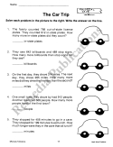 Math Word Problems (Grades 2-3)