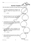 Math Word Problems (Grades 3-4)