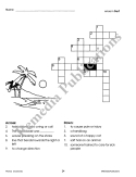 Phonics Crossword Puzzles