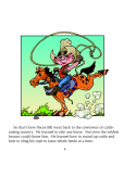 Pecos Bill Storybook: My Mother was a Coyote (eBook)