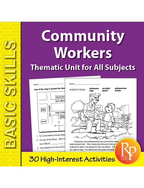 Community Helpers: Thematic Skill-Builder Unit for All Subjects (eBook)