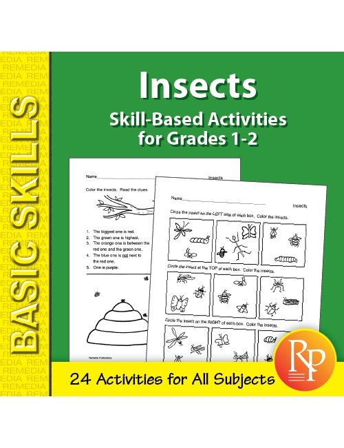 Insects: Thematic Skill-Based Activities for Grades 1-2 (eBook)