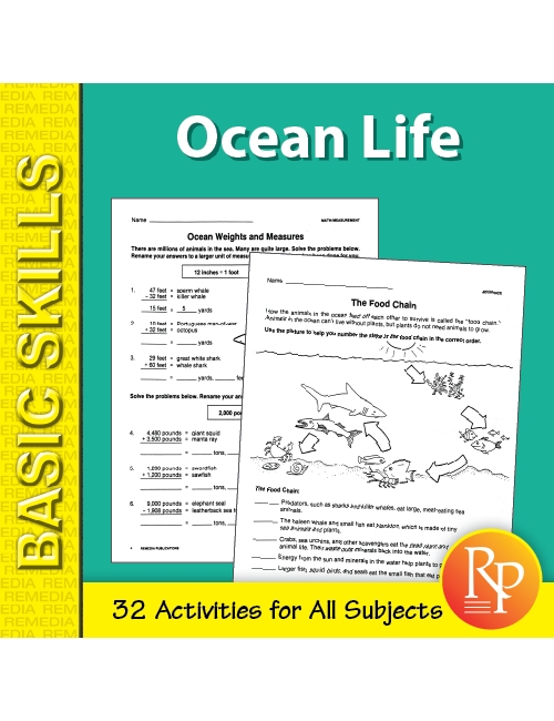 Ocean Life 2: Thematic Unit for All Subjects (eBook)