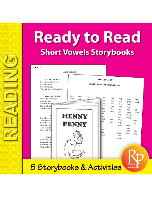 Ready to Read: Short Vowels Storybooks (eBook)