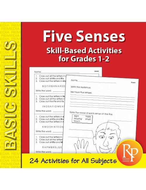 Five Senses: Thematic Skill-Based Activities for Grades 1-2 (eBook)