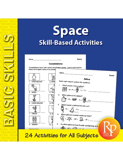 Space: Skill-Based Activities for Grades 3-4 (eBook)