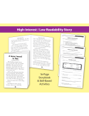 Teen Reader Storybook: A Lesson Learned in Time (Reading Level 3.0)