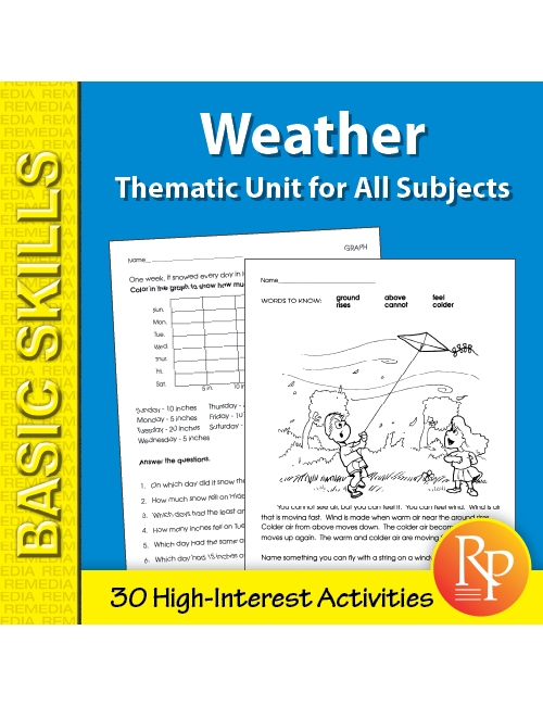 Weather: Thematic Skill-Builder Unit for All Subjects (eBook)