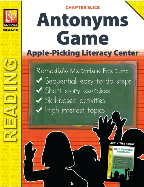 Antonyms: Apple-Picking Literacy Center Game (Chapter Slice)