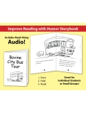 Bovine City Bus Tour: Improve Reading with Humor Storybook & Read-Along Audio