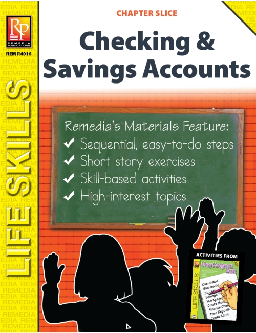 Checking Account & Savings Account Life Skills Unit (Chapter Slice)