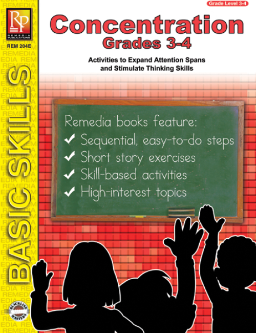 Concentration - Grades 3-4 (eBook)