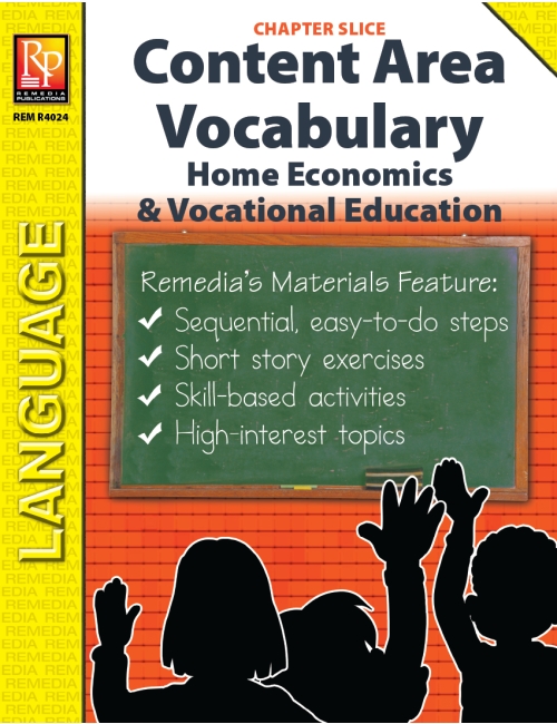 Home Economics & Vocational Education: Content Area Vocabulary (Chapter Slice)