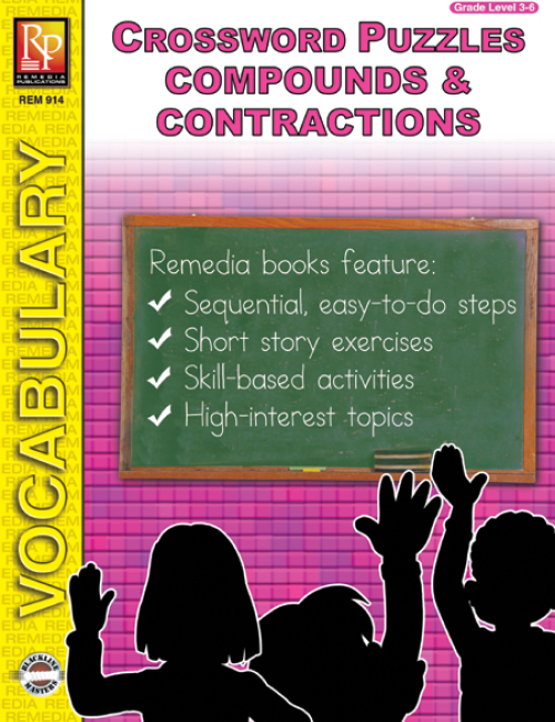 Compounds, Contractions, & Abbreviations: Crossword Puzzles (eBook)