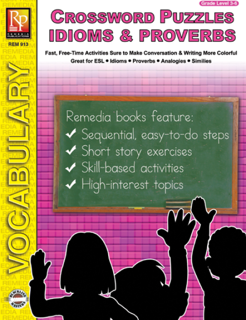 Idioms, Proverbs, Similes, & Analogies: Crossword Puzzles (eBook)