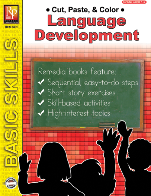 Cut, Paste, & Color: Language Development (eBook)