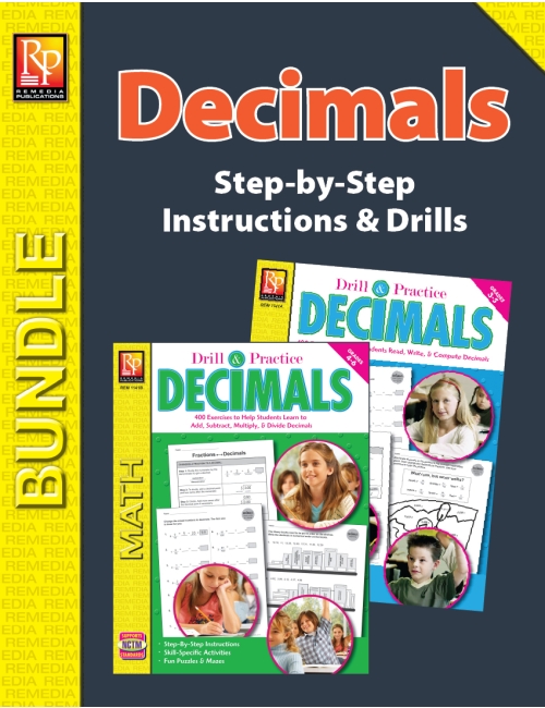 Decimals: Drill & Practice (Bundle)