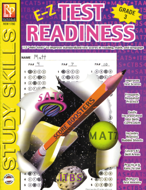 E-Z Test Readiness - Grade 3 (eBook)