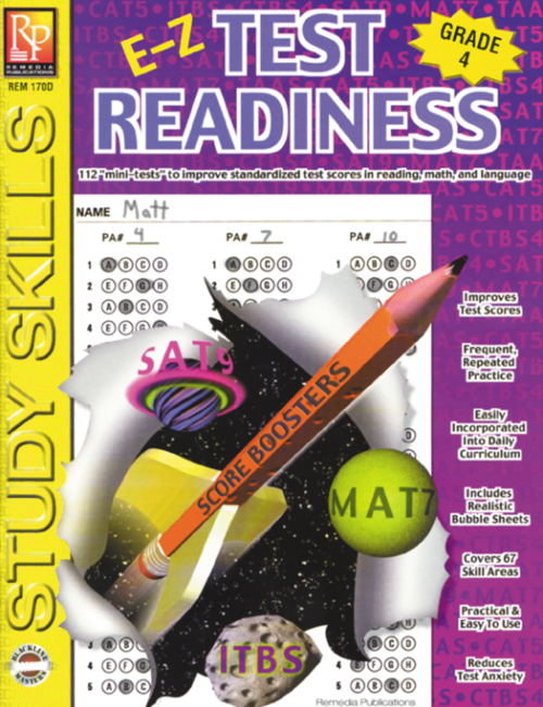 E-Z Test Readiness - Grade 4 (eBook)