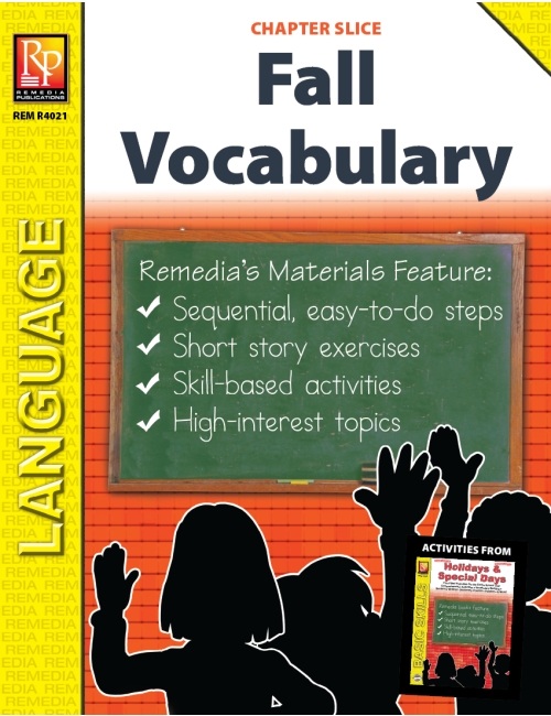 Fall Vocabulary-Builder (Chapter Slice)