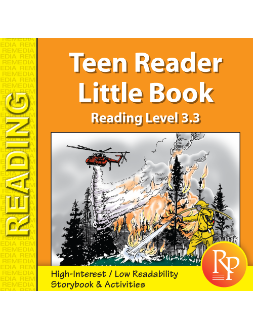 Teen Reader Storybook: Fire at Sunny Woods (Reading Level 3.3)