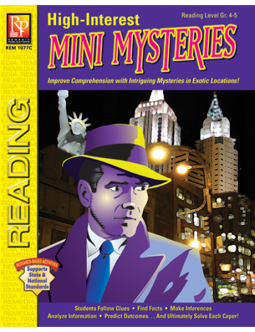 High-Interest Mini Mysteries: Featuring Detective Hanlon (eBook)