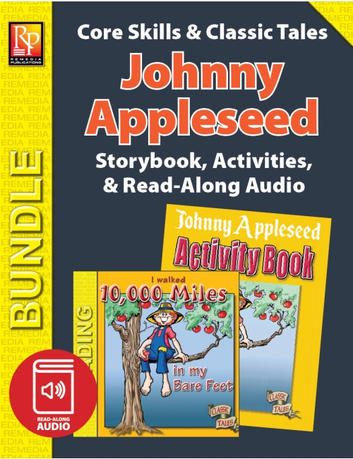 Johnny Appleseed: Storybook, Activities, and Read-Along Audio (Bundle)