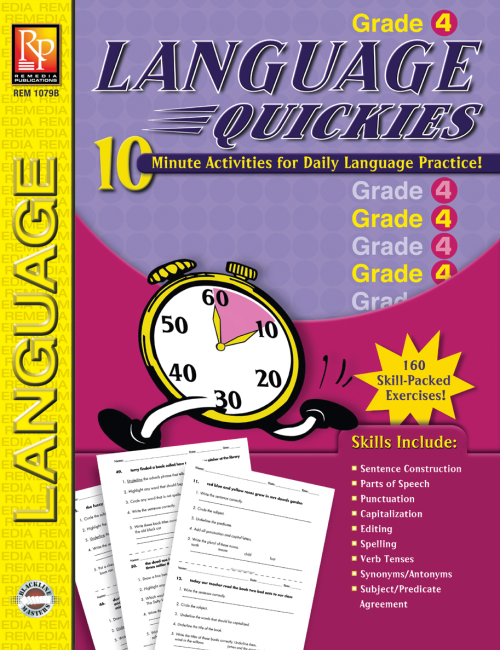 Language Quickies - Grade 4 (eBook)